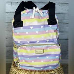 Betsy Johnson quilted backpack